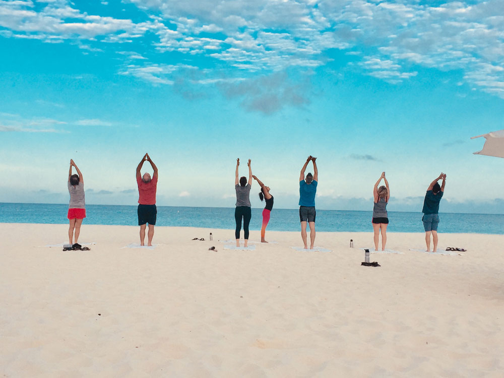 Teaching Yoga in Aruba